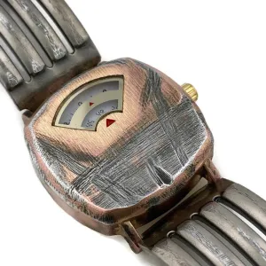 Rotary Numeric Watch With White Dial