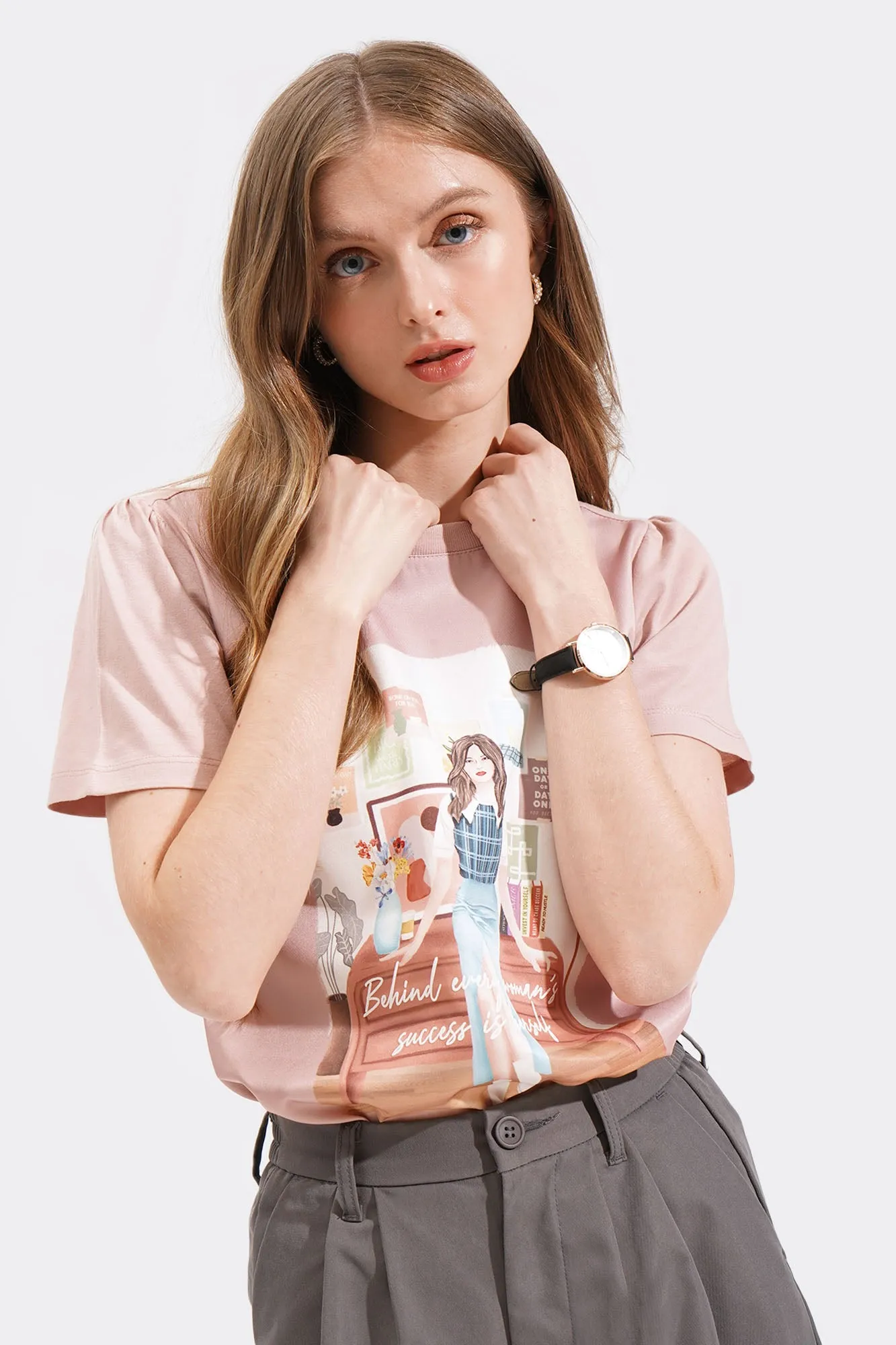 Round Face Watch