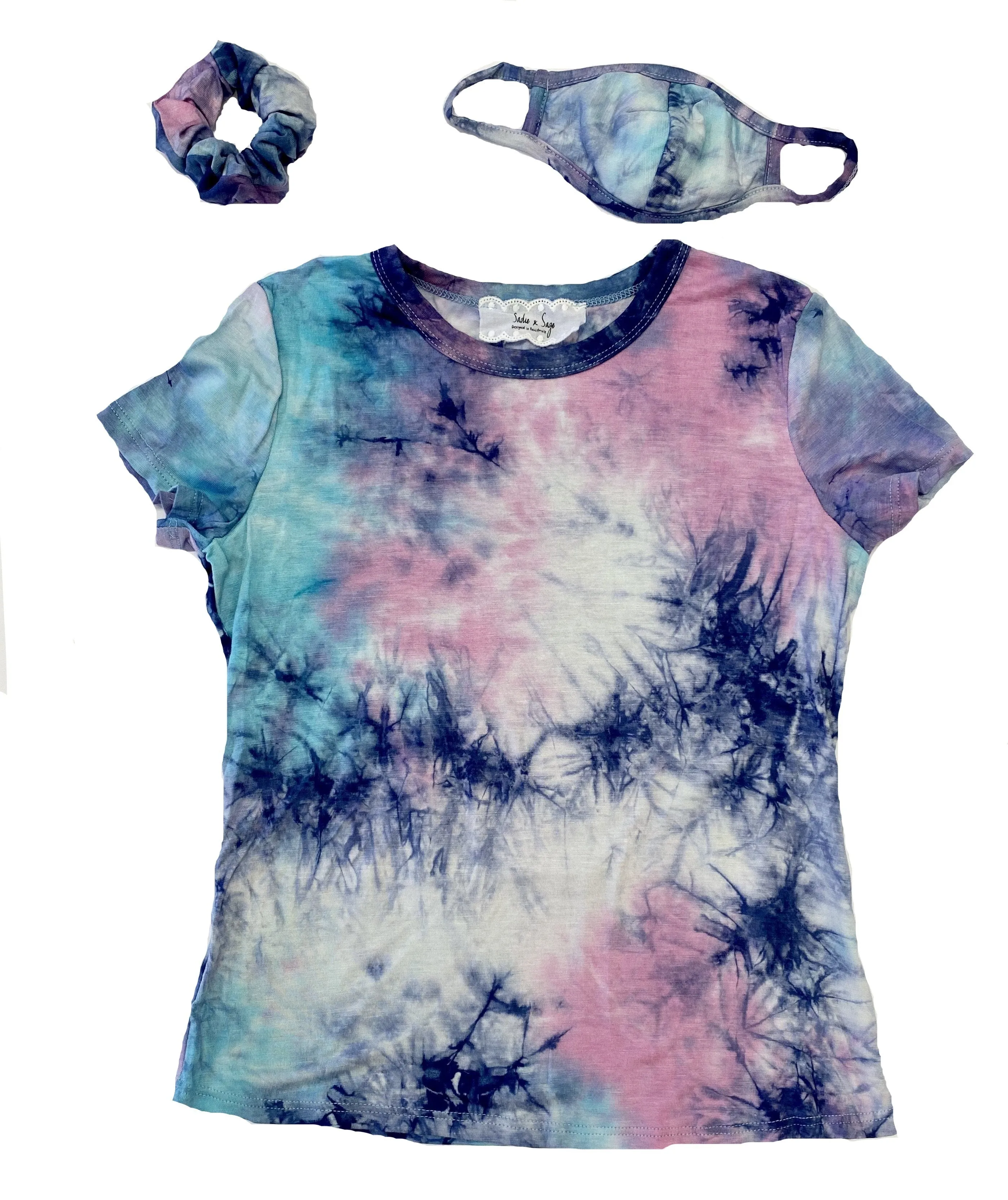 Sadie & Sage Tie Dye Scrunchie