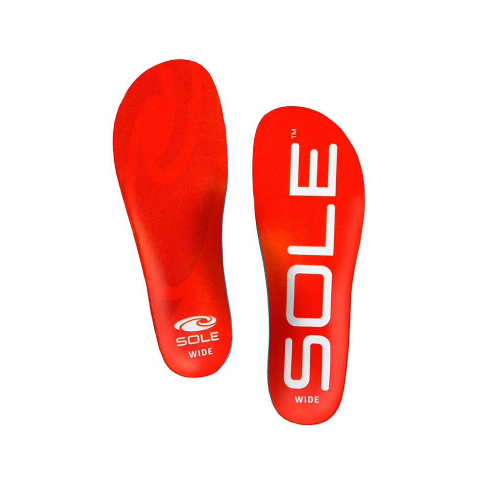 SALE - Sole Footbeds - Active Wide Medium
