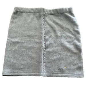 SALE X-Small Bun Warmer Skirt - Grey Small Stitching Repair - 199