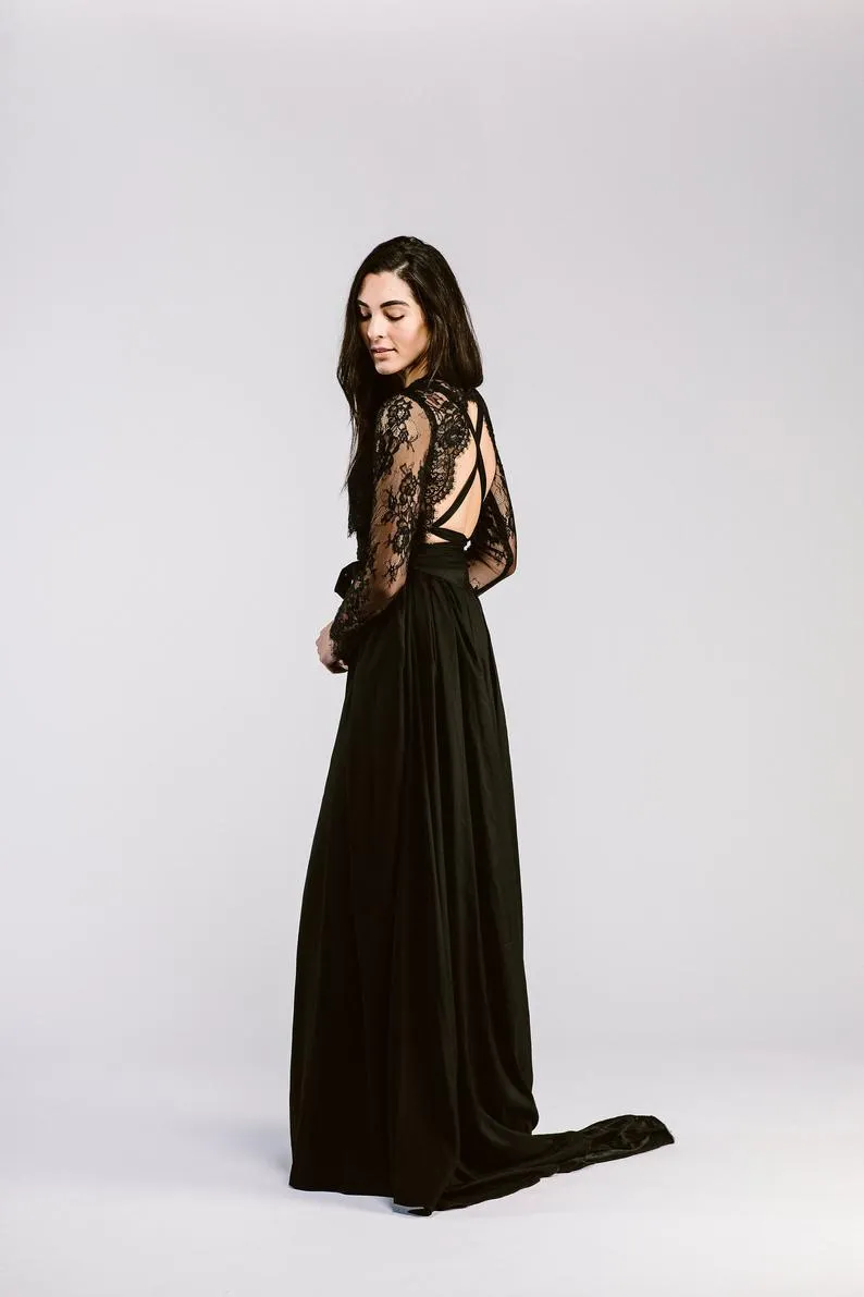 SAMPLE SALE: Goth Bride Set