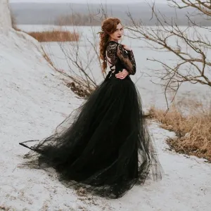 SAMPLE SALE: Goth Bride Set