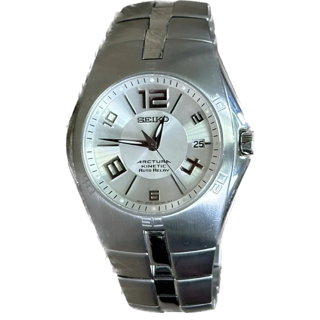 Seiko Arctura Kinetic 5J32-0AP0 Stainless Steel