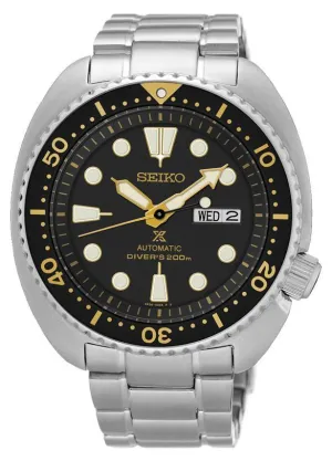 Seiko Prospex Silvertone Automatic Diver Men's Watch SRP775
