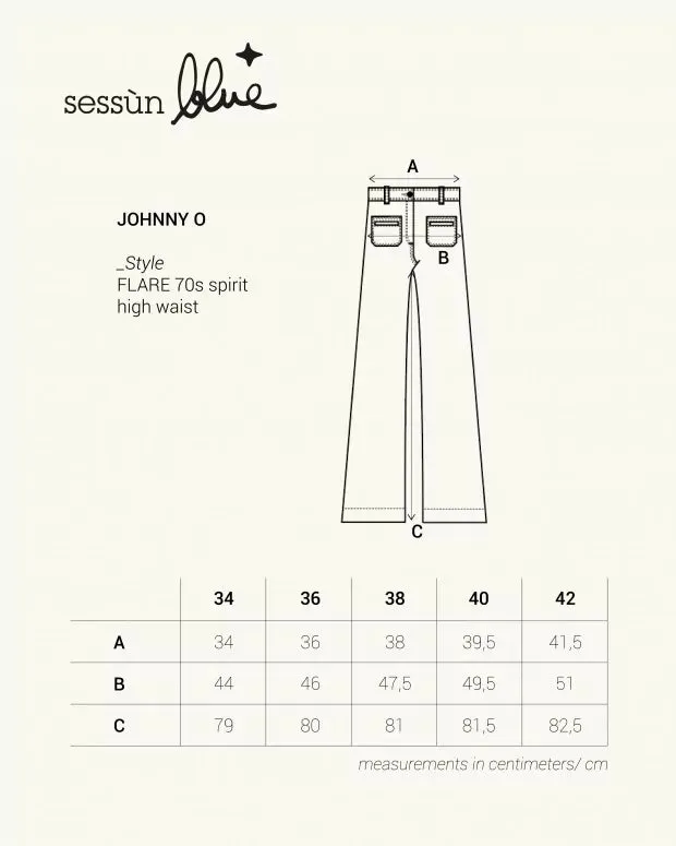 Sessun Johnny O Jeans Vintage Blue