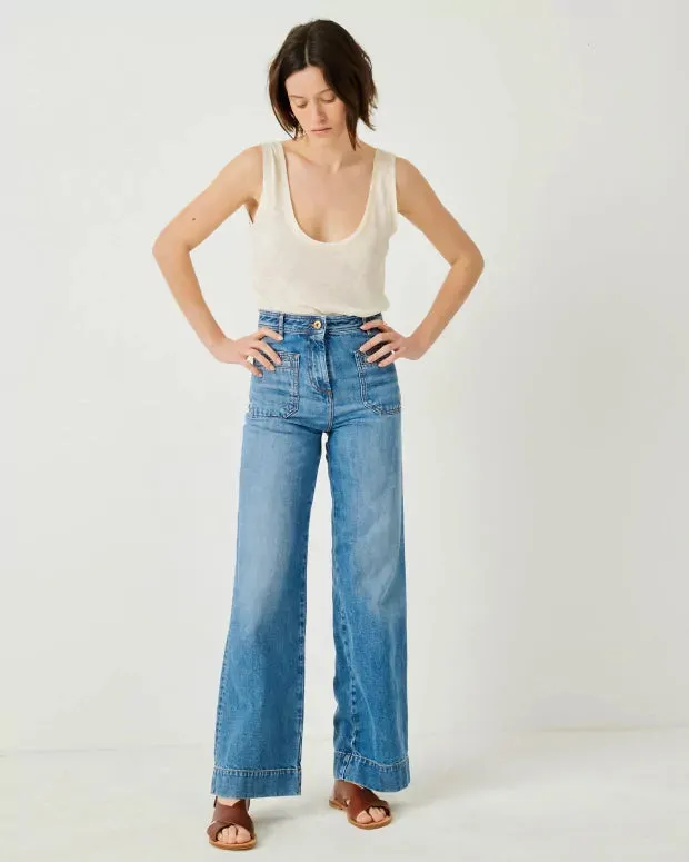 Sessun Johnny O Jeans Vintage Blue