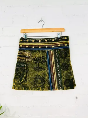 Short Popper Skirt