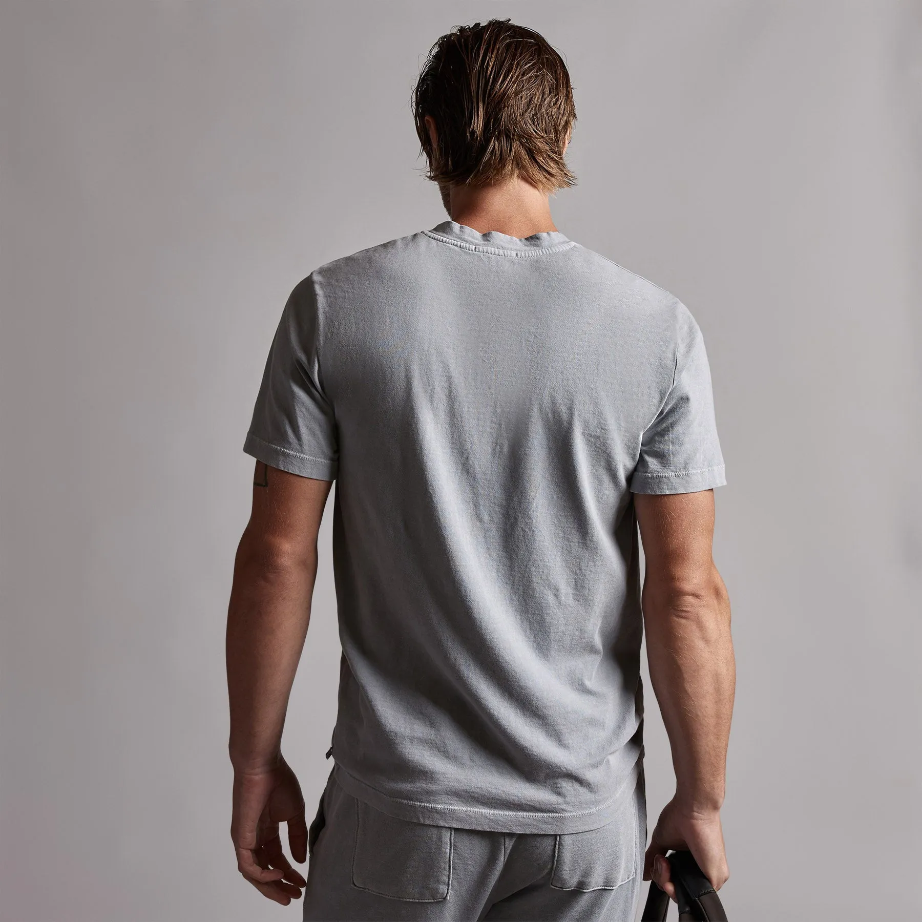 Short Sleeve V Neck - Breeze Pigment