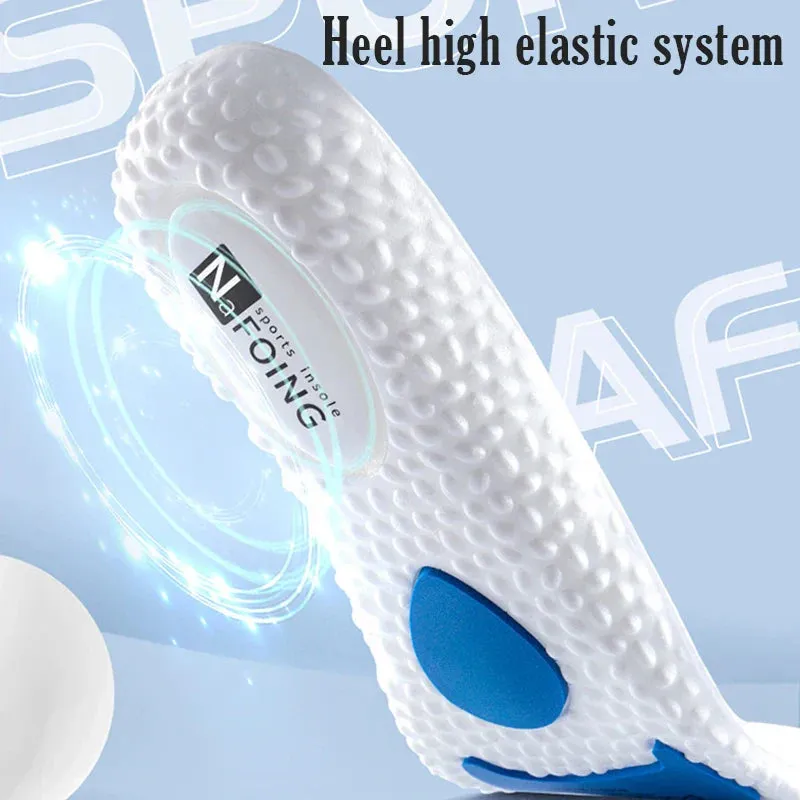 Silicone Orthopedic Soft Elastic Sneakers Insoles