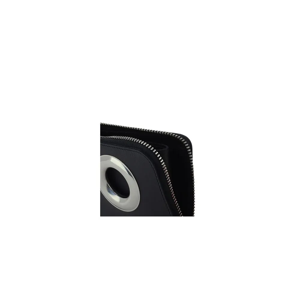 Silver Eyelet Coin Purse