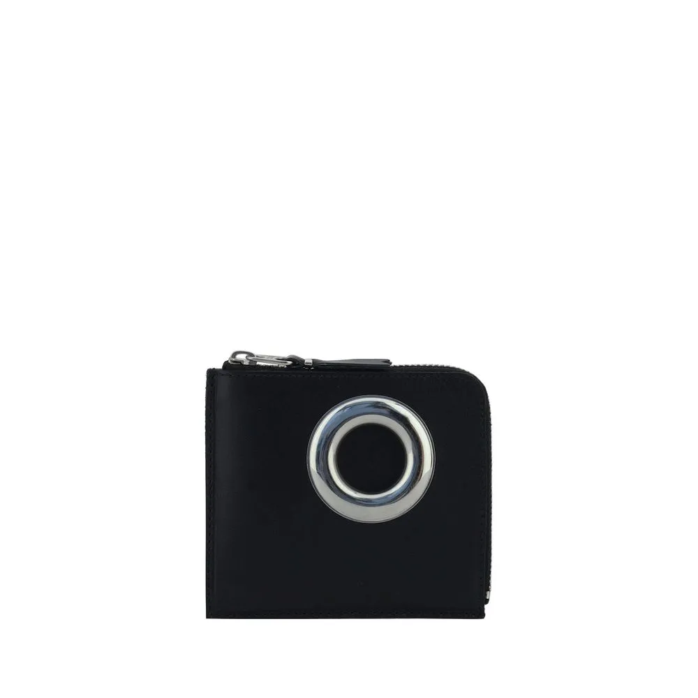 Silver Eyelet Coin Purse