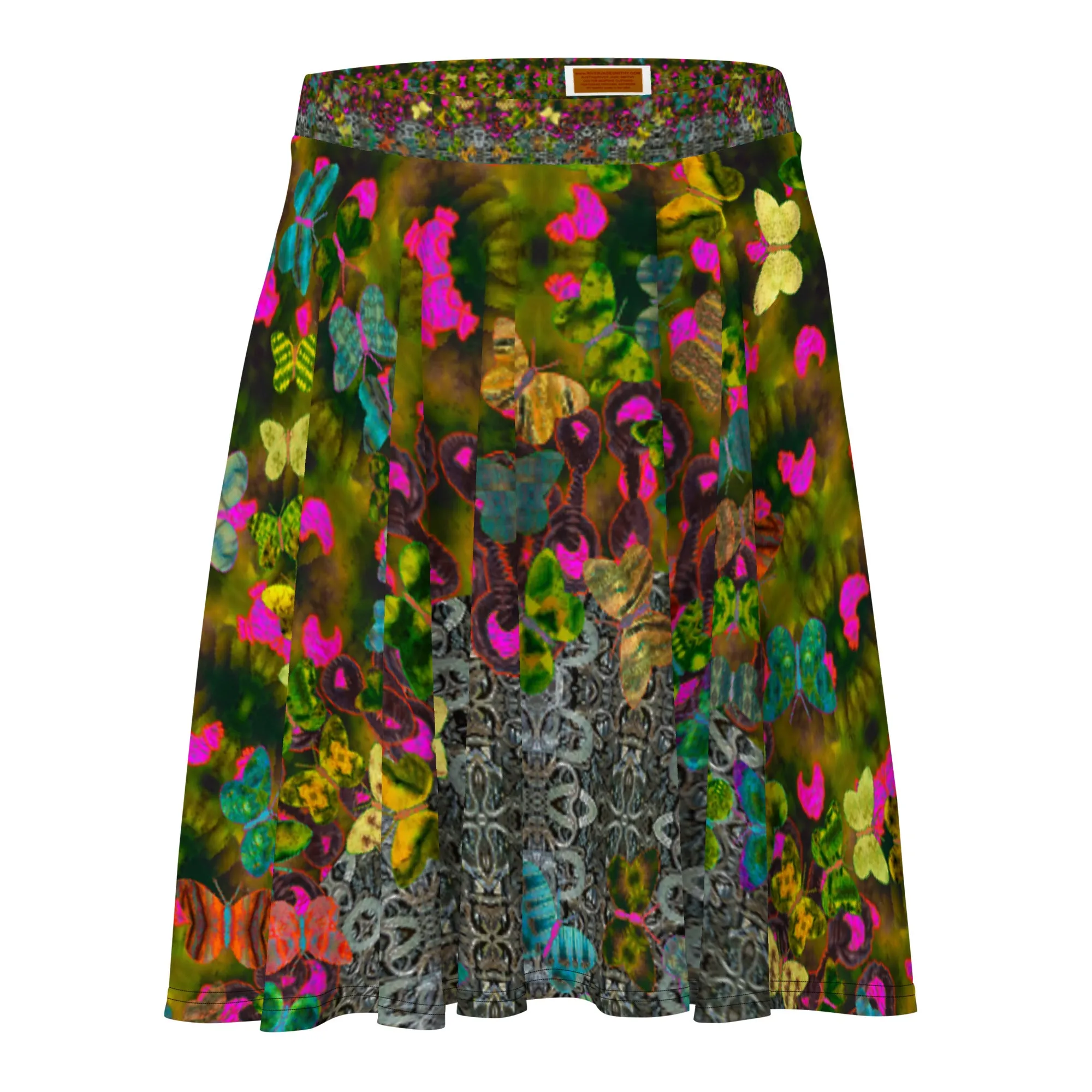 Skater Skirt (Her/Muliebris)(Butterfly Glade Shoal Solstice GNHV 8.7) RJSTH@Fabric#7 RJSTHw2021 RJS