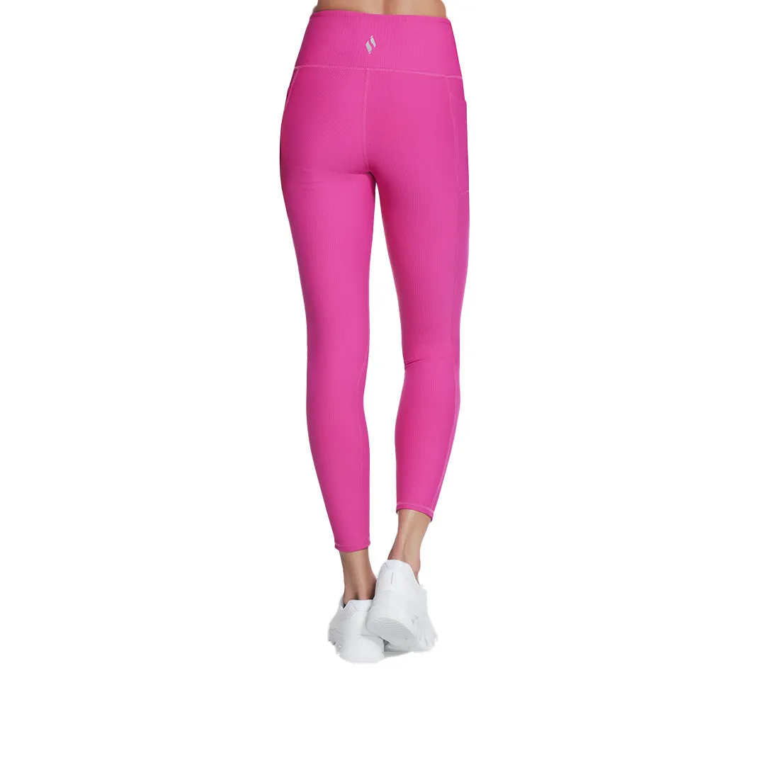 Skechers Women GO FLEX RIB FL HW Legging | LG2PNK