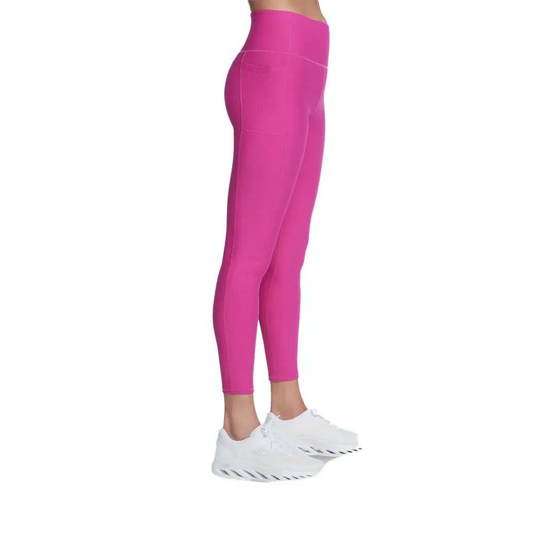Skechers Women GO FLEX RIB FL HW Legging | LG2PNK