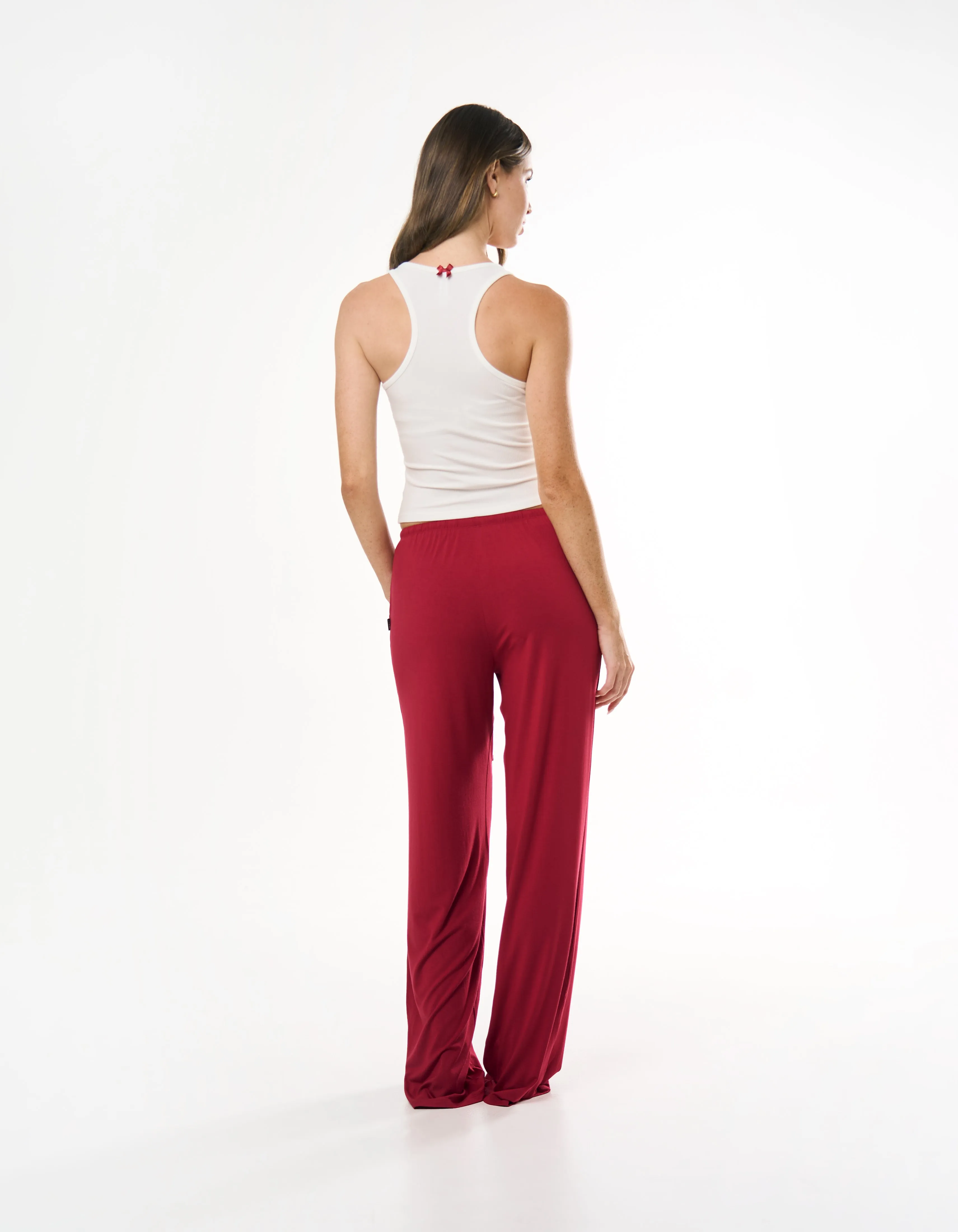 Sleep Pant - Cherry