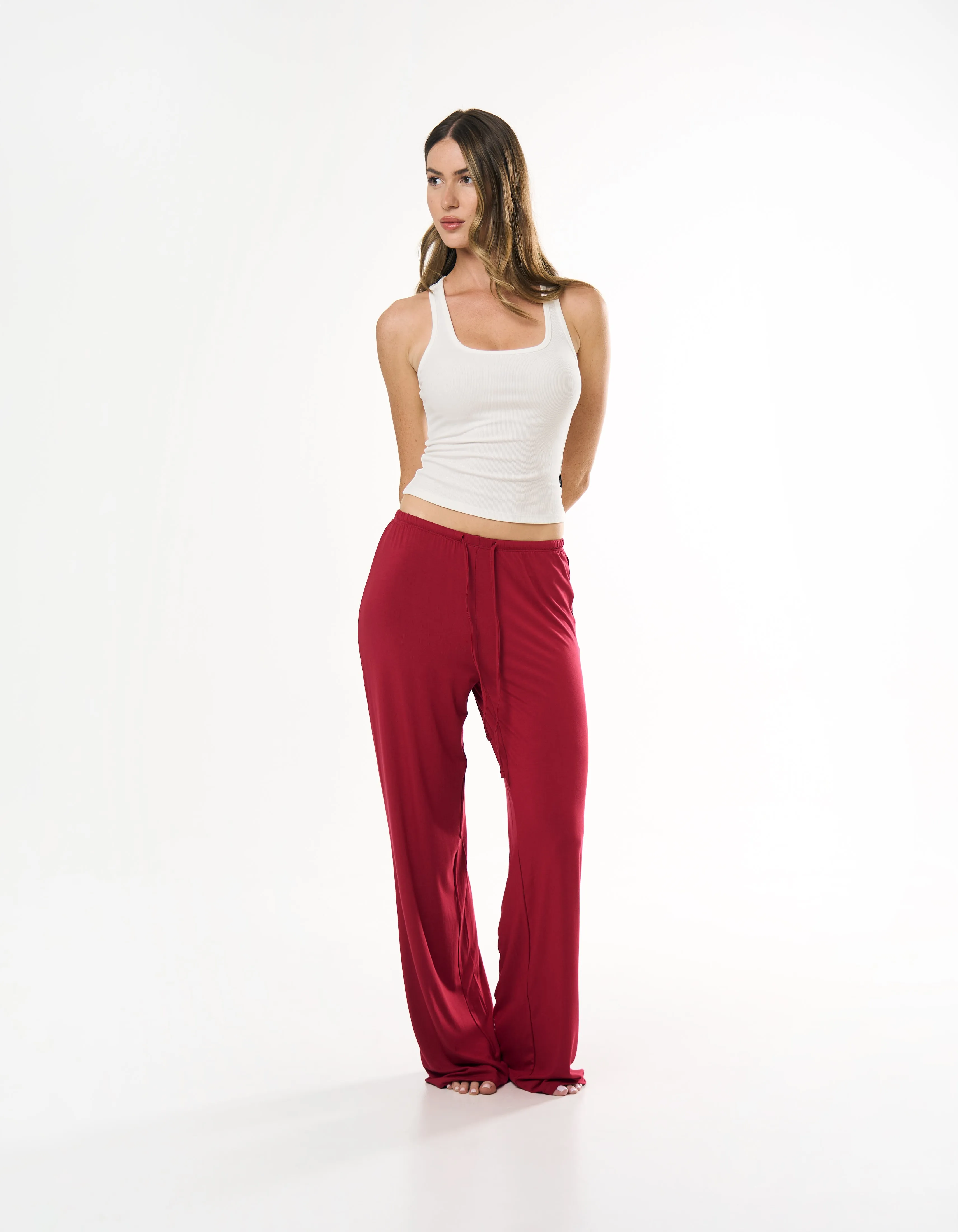 Sleep Pant - Cherry