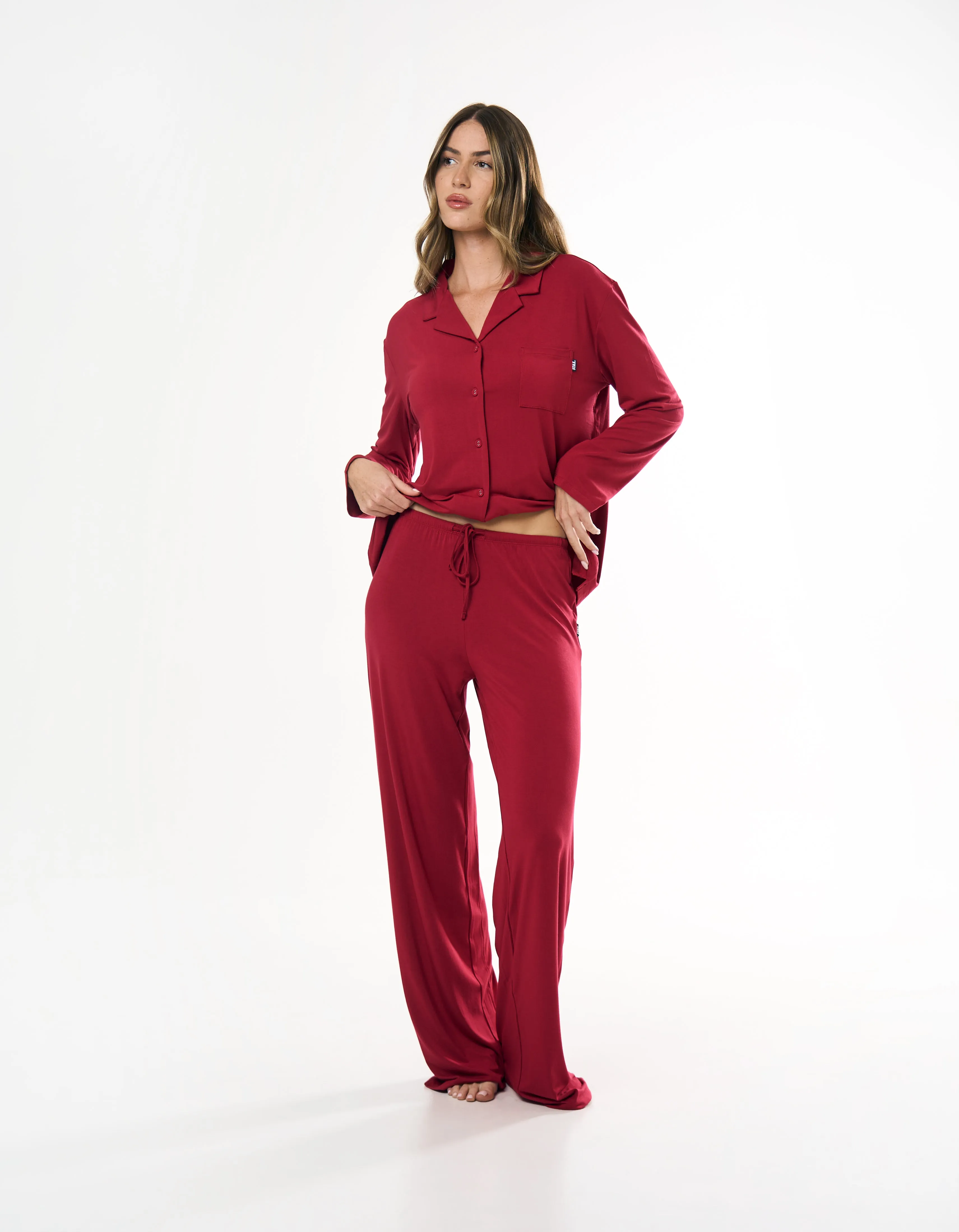 Sleep Pant - Cherry
