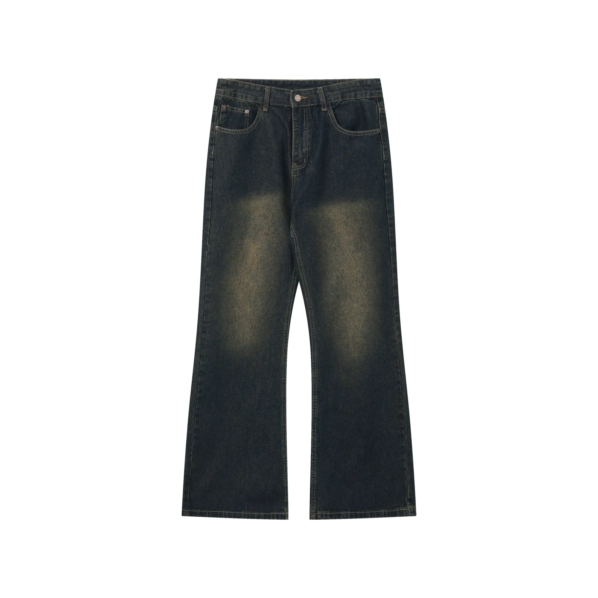 Slim Fit Flared Trousers