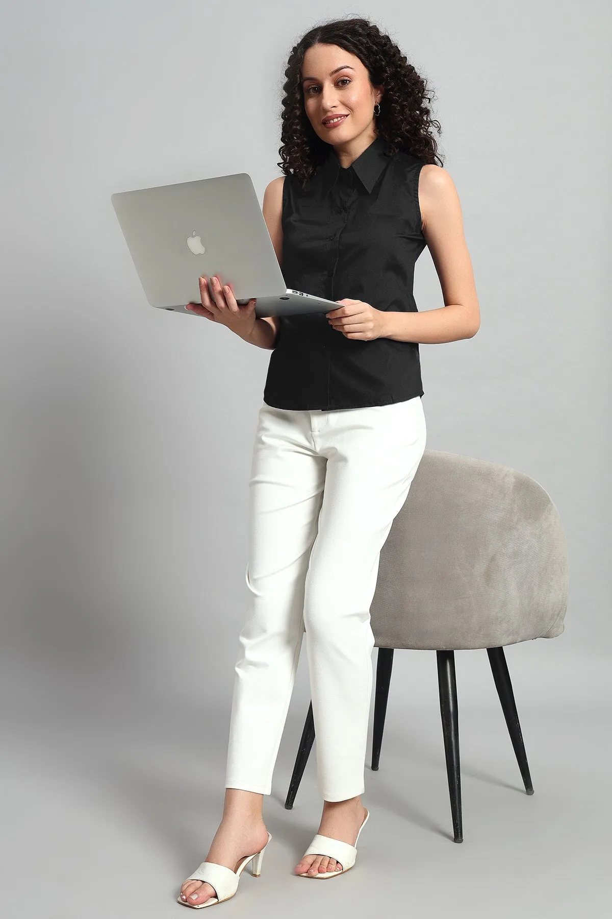 Slim-Fit Shirt, Black