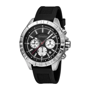 Smalto Men's Chronograph Watch With Black Dial
