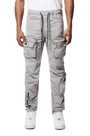 Smoke Rise Nylon Utility Grey Pants