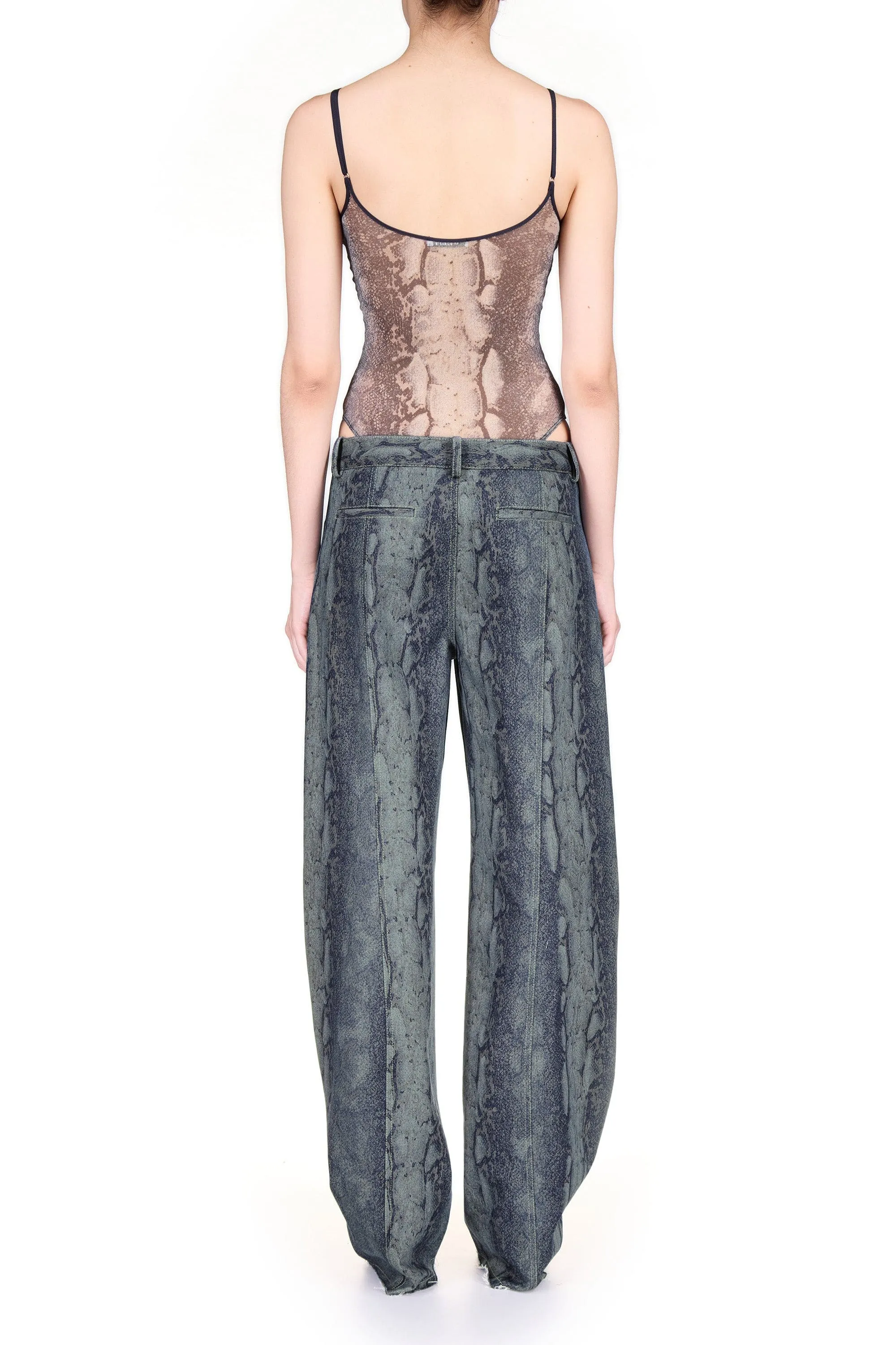 Snake Cocoon Jeans