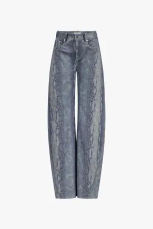 Snake Cocoon Jeans