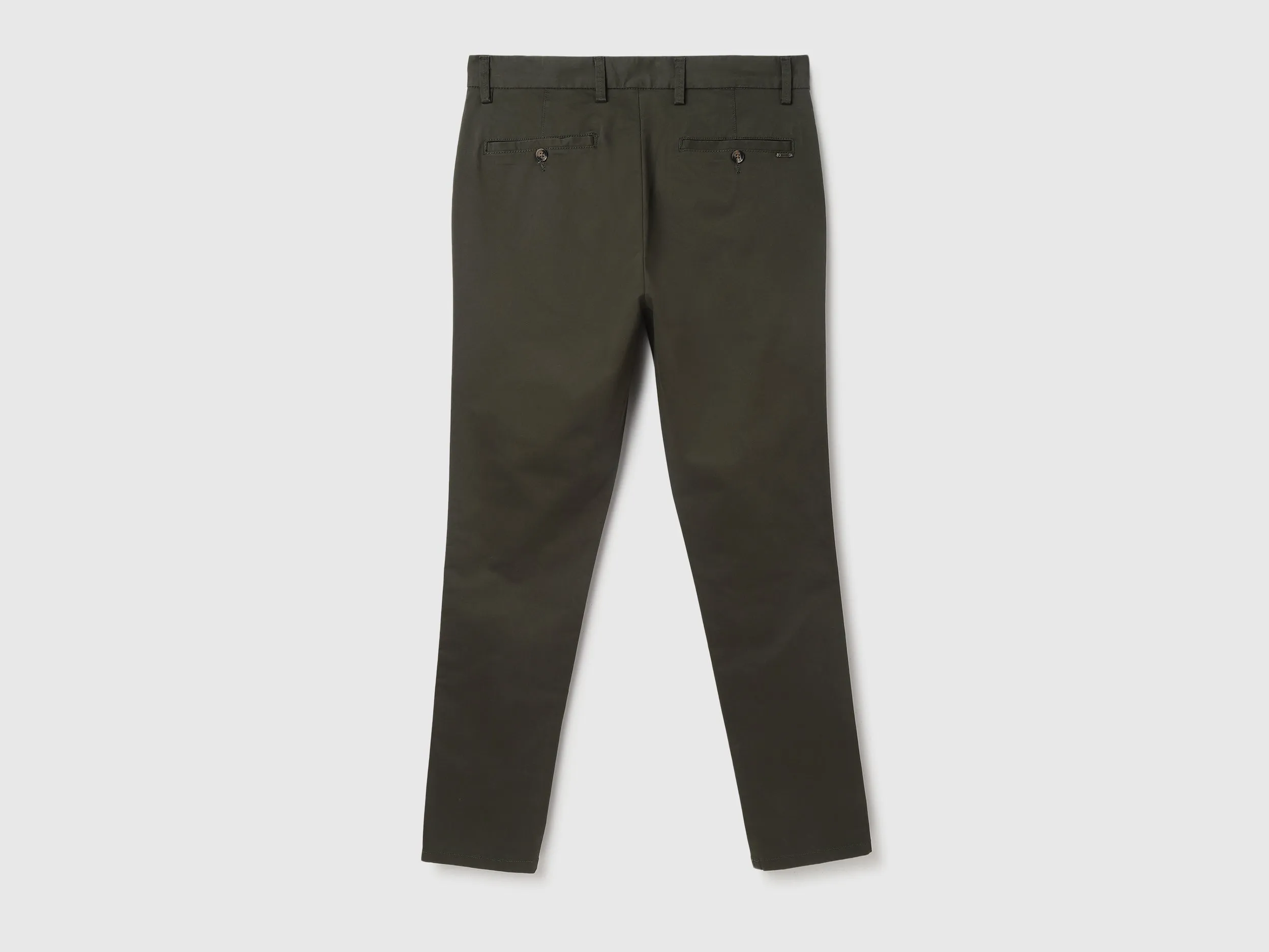 Solid Slim Fit Trousers