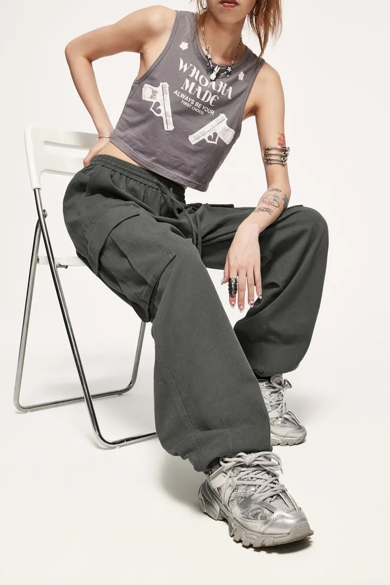 Spice Girl Straight Wide Leg Pants