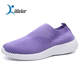 Sport Running Shoes Women Air Mesh Breathable Walking Sneakers