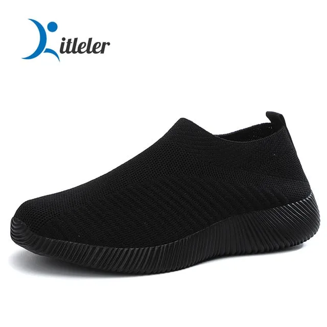 Sport Running Shoes Women Air Mesh Breathable Walking Sneakers
