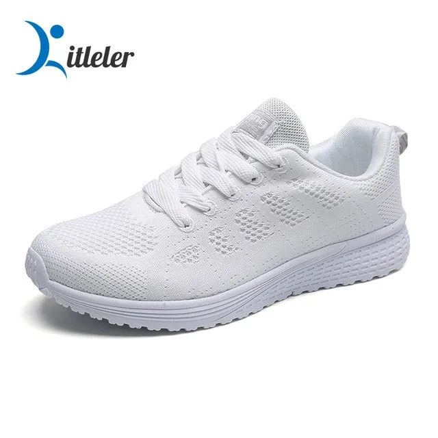Sport Running Shoes Women Air Mesh Breathable Walking Sneakers