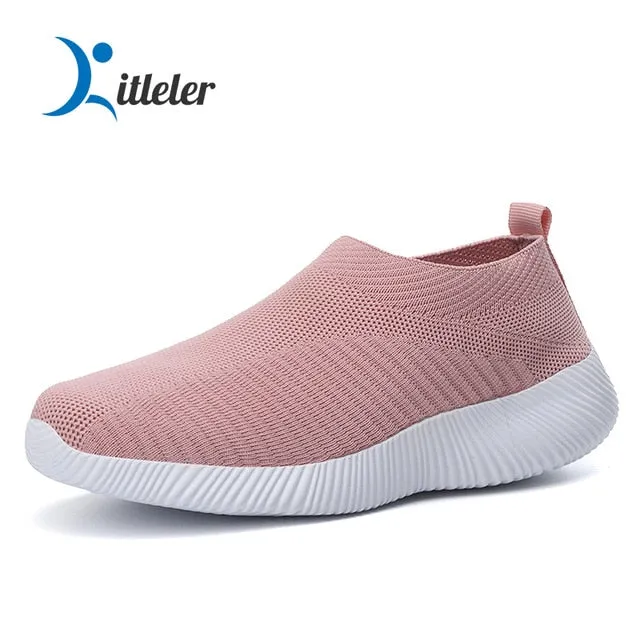 Sport Running Shoes Women Air Mesh Breathable Walking Sneakers