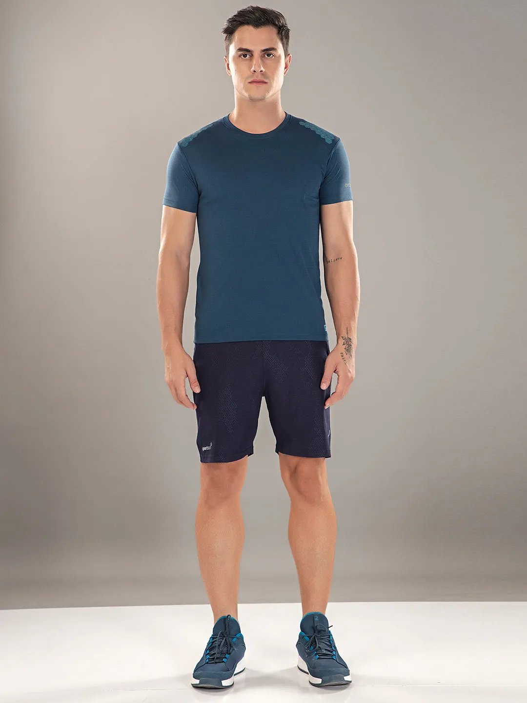 Sport Sun Active Round Neck Airforce T Shirt