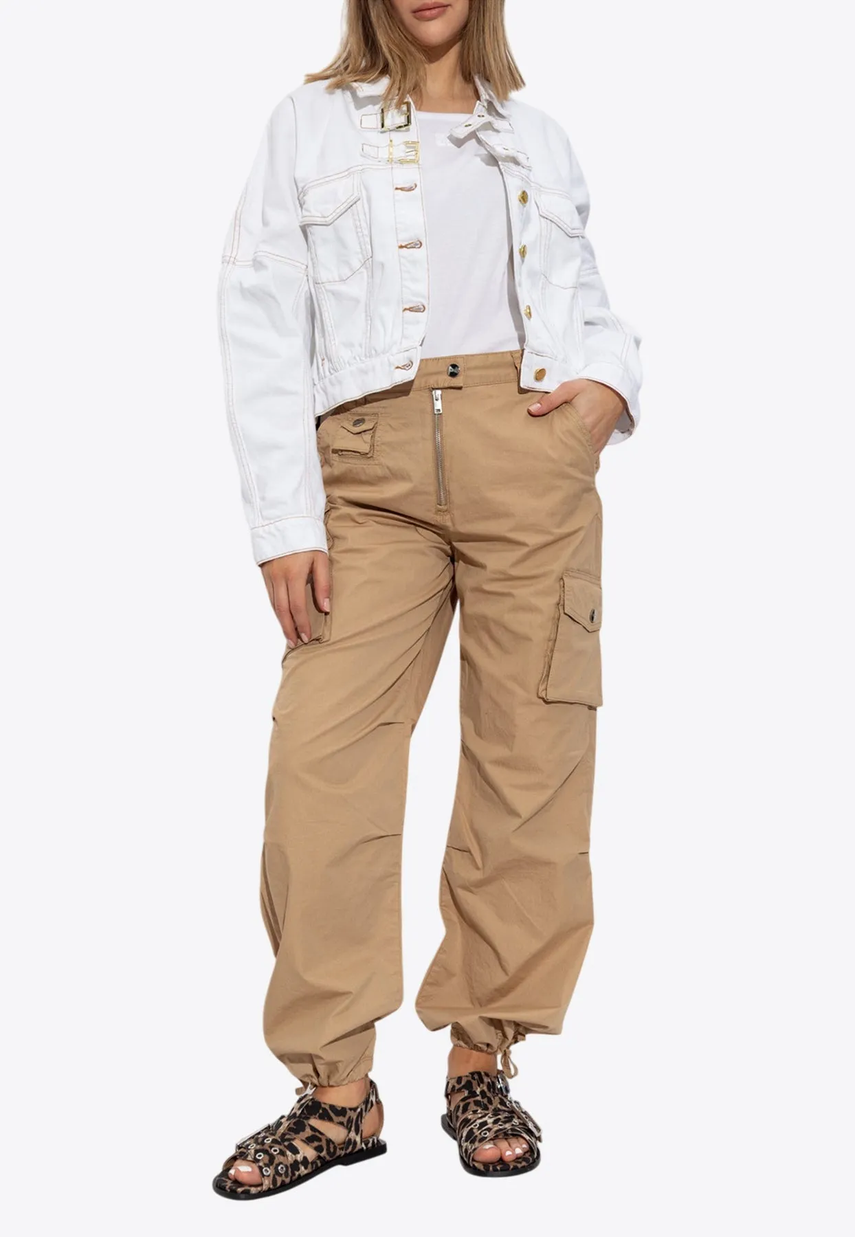 Straight-Leg Cargo Pants