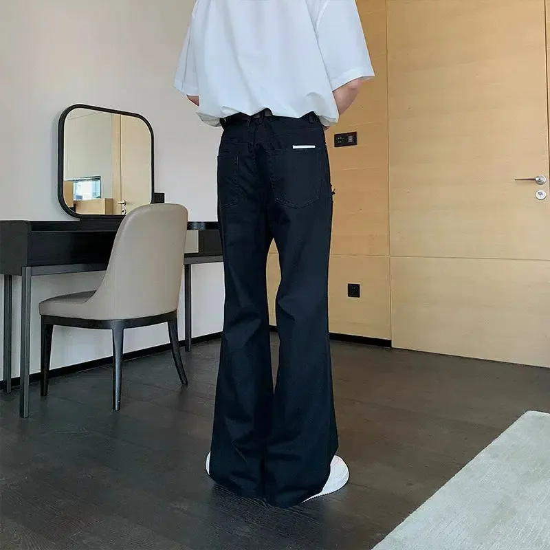 Straight-leg Ripped Jeans