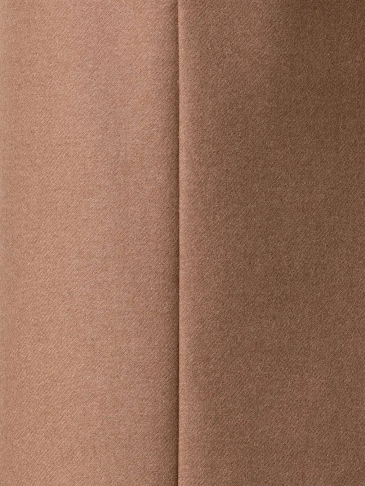 Straight Wool Blend Pants