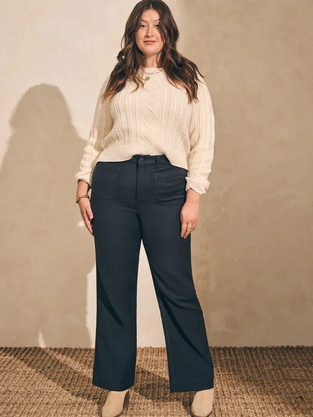 Stretch Terry Patch Pocket Pant  Faherty