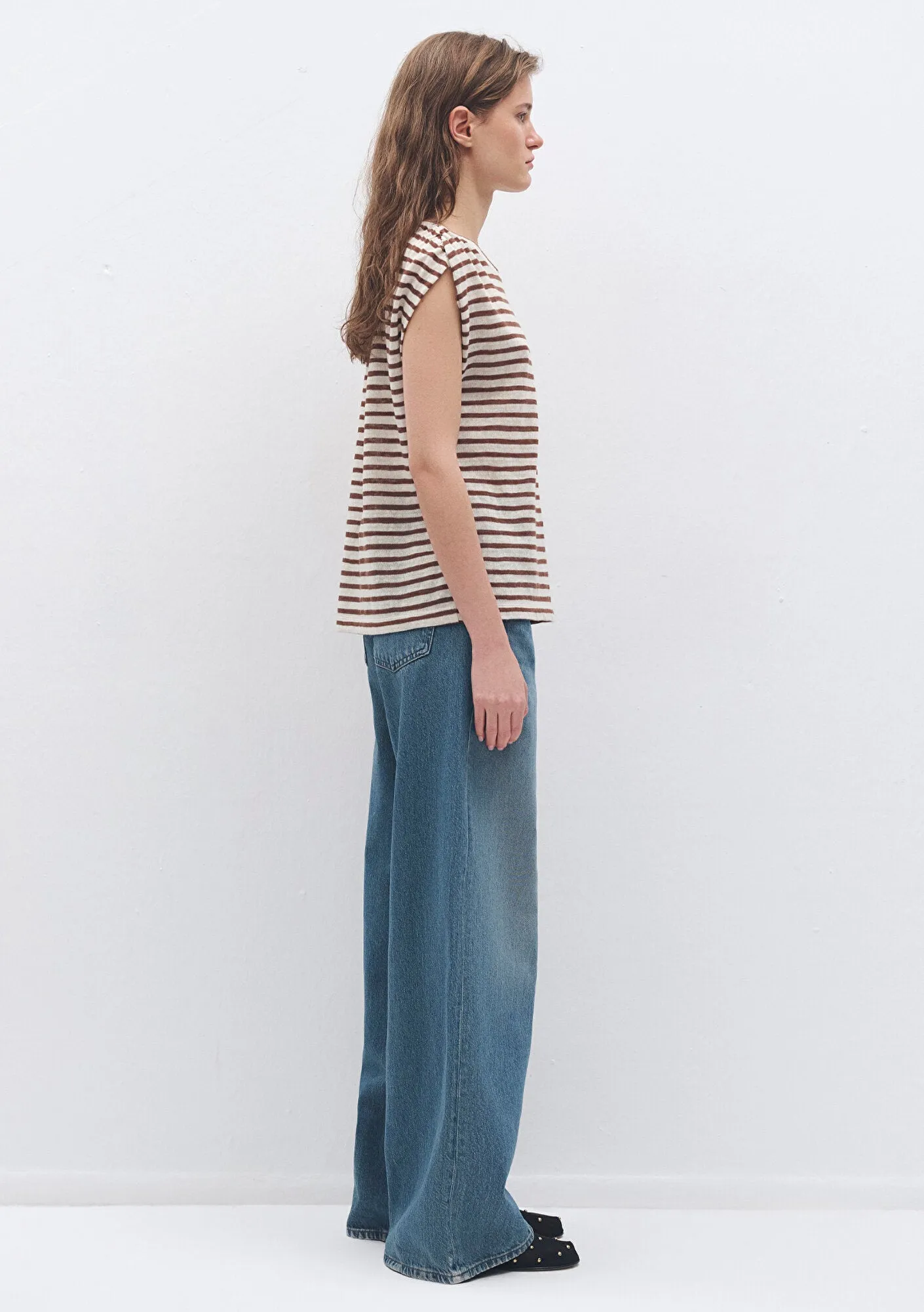 Striped Brown T-Shirt