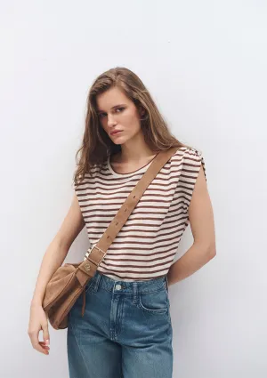 Striped Brown T-Shirt