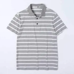 Striped Business Casual Golf Shirts