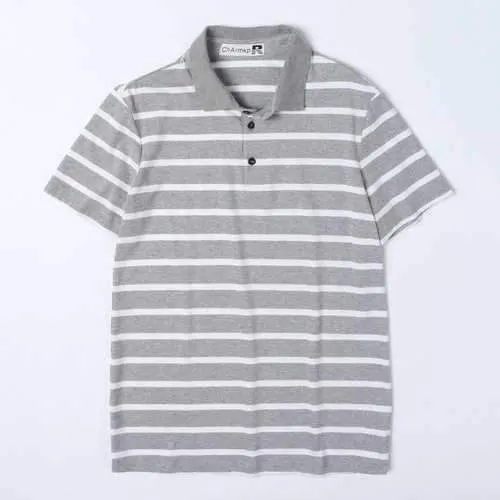 Striped Business Casual Golf Shirts
