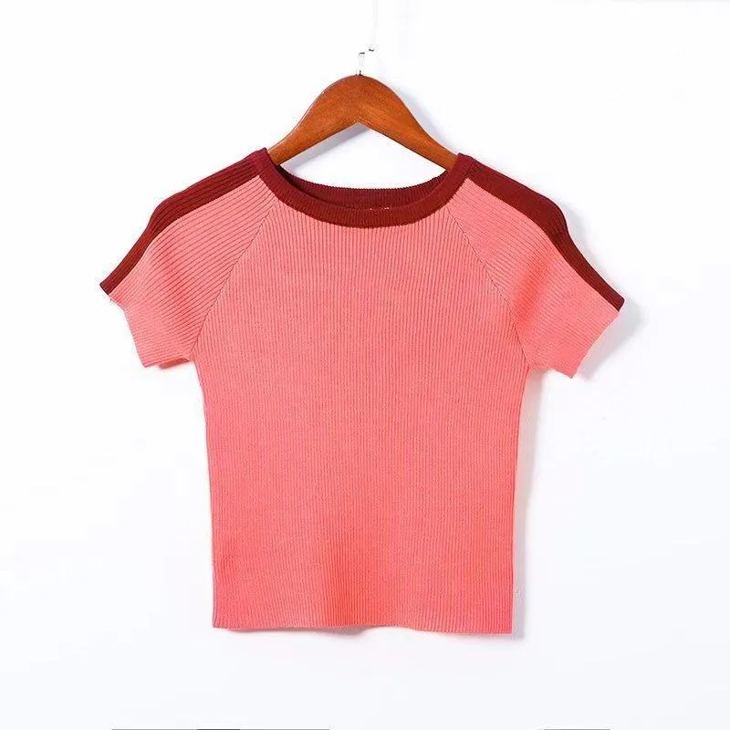 Striped Crop T-Shirt