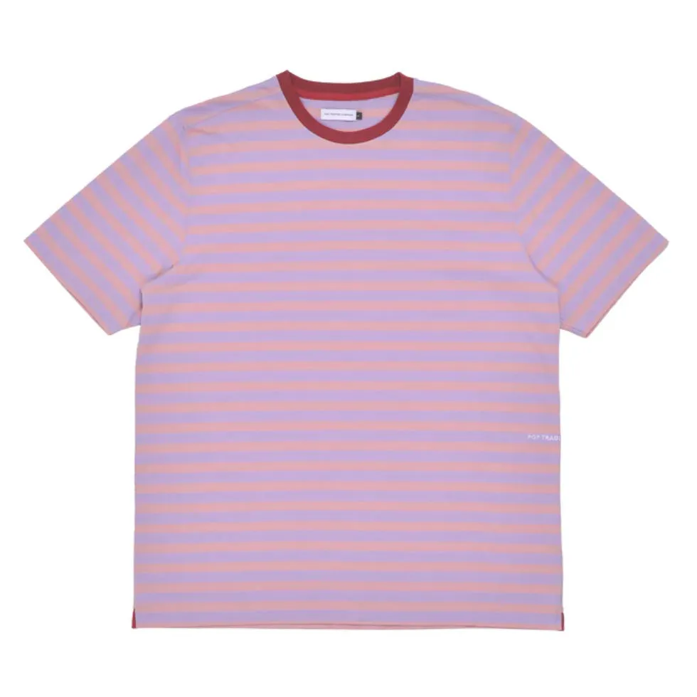 striped logo t-shirt zephyr