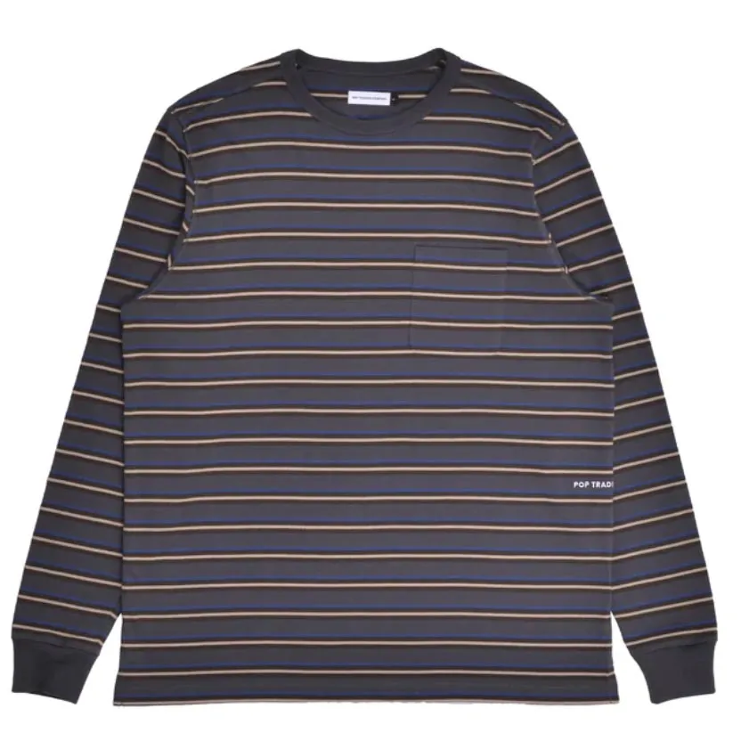 striped longsleeve pocket t-shirt