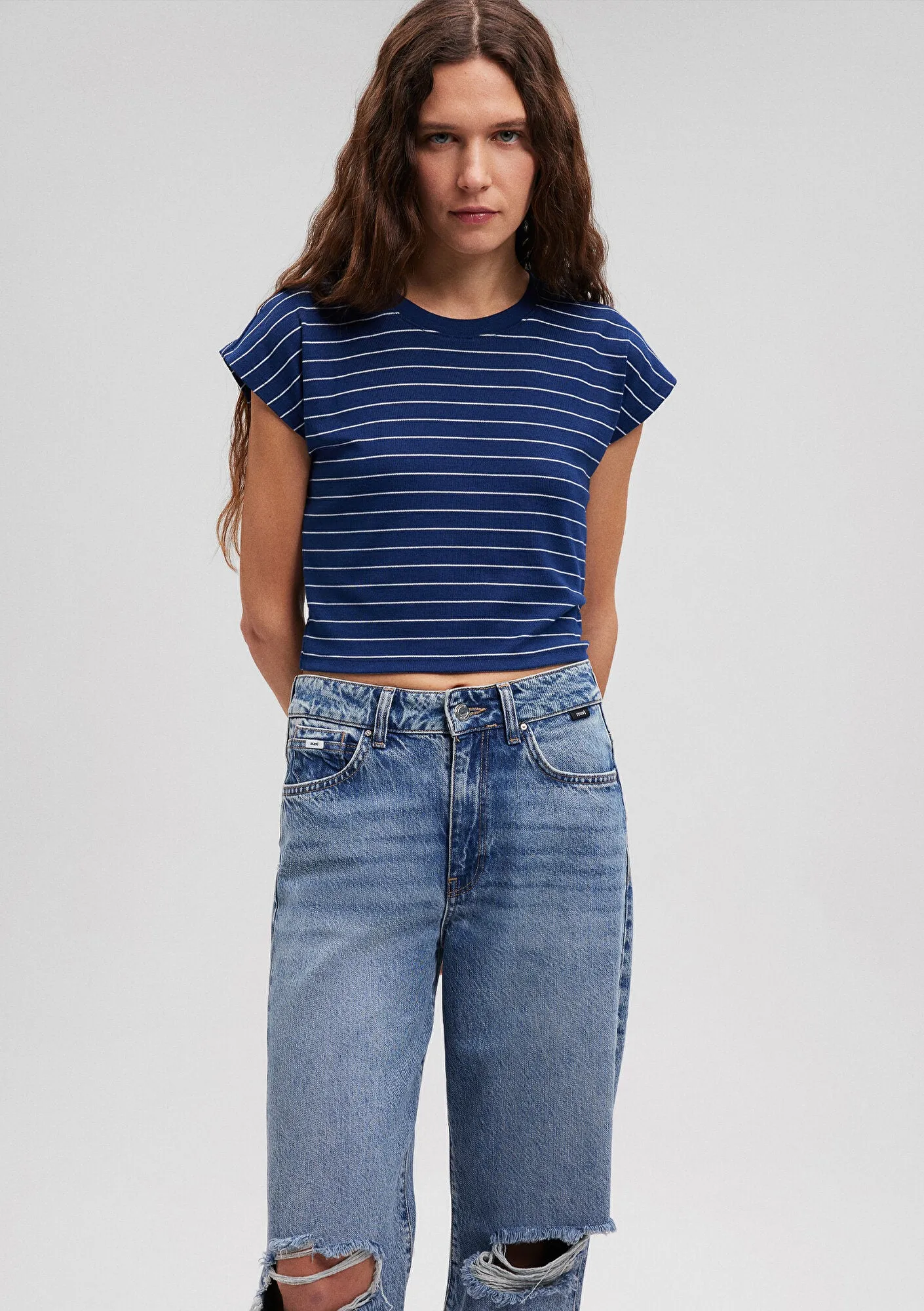 Striped Navy T-Shirt