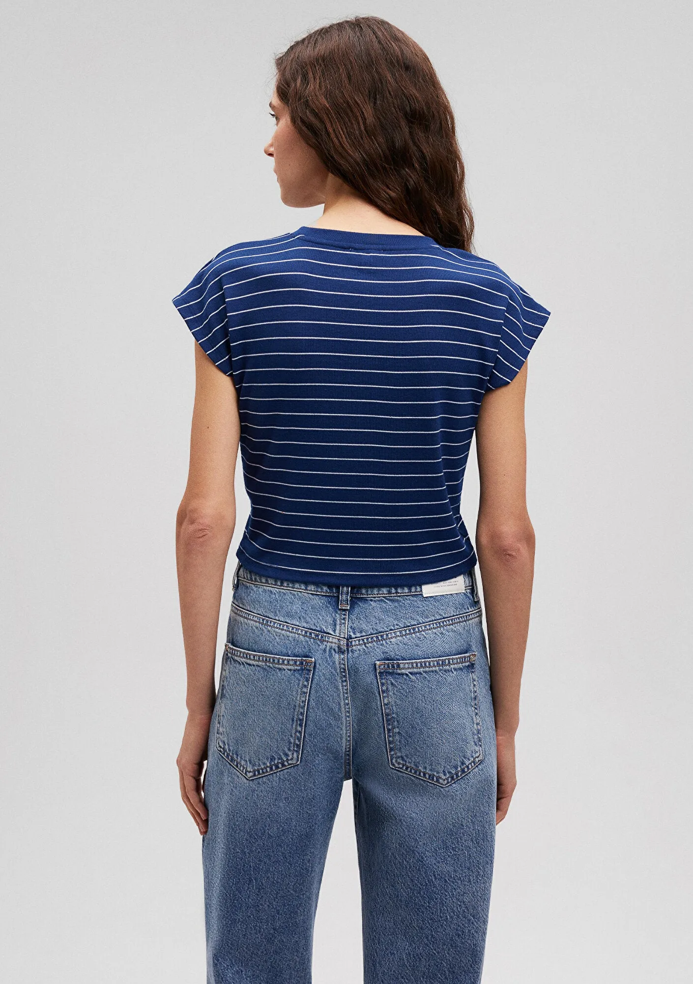Striped Navy T-Shirt