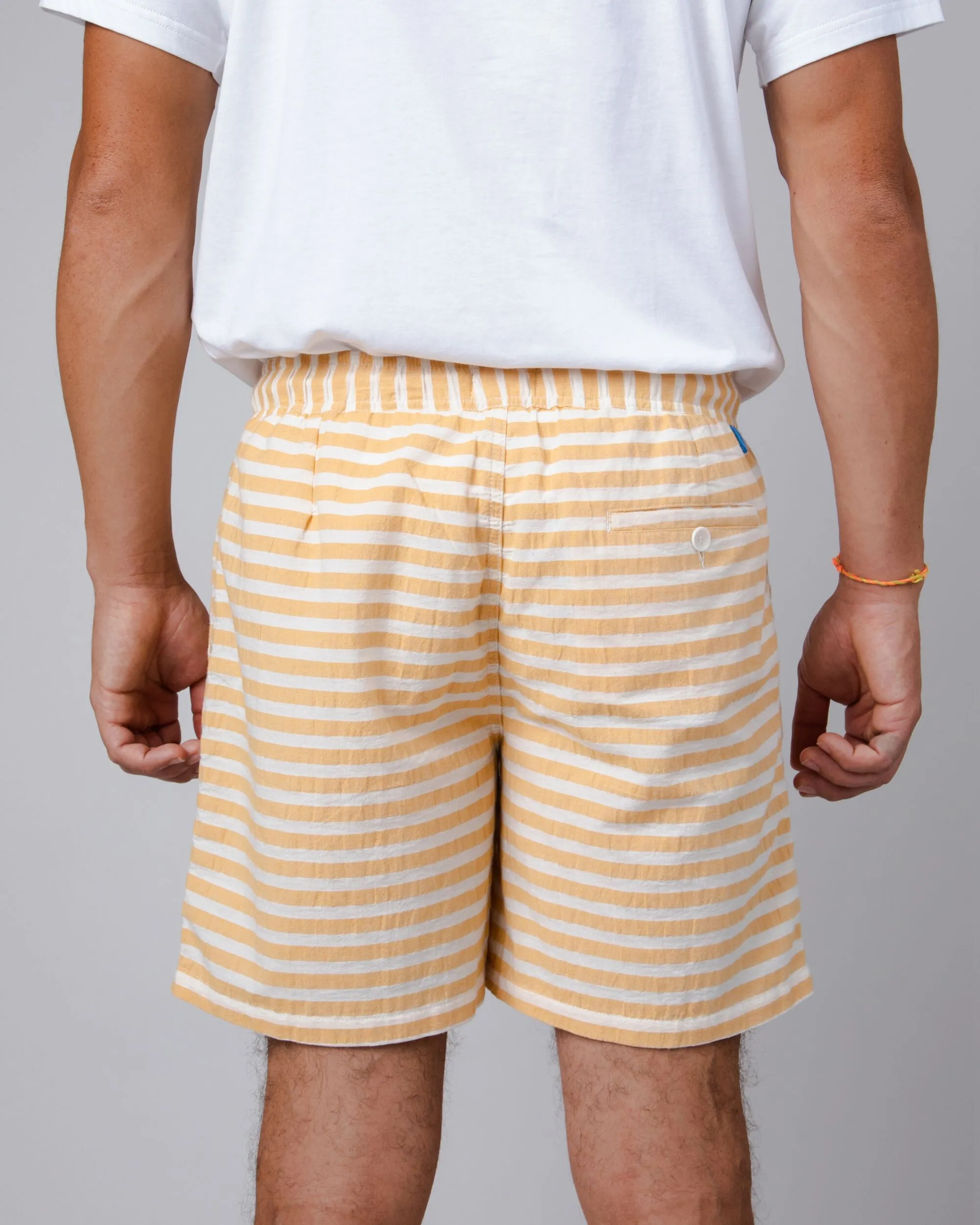 Stripes Short Yellow