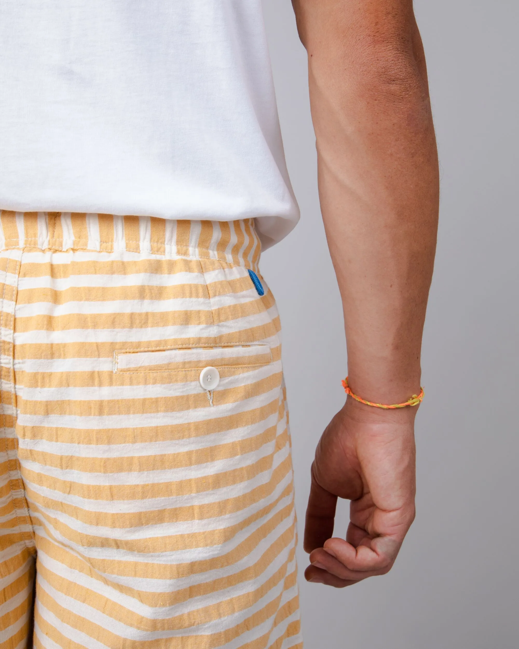 Stripes Short Yellow
